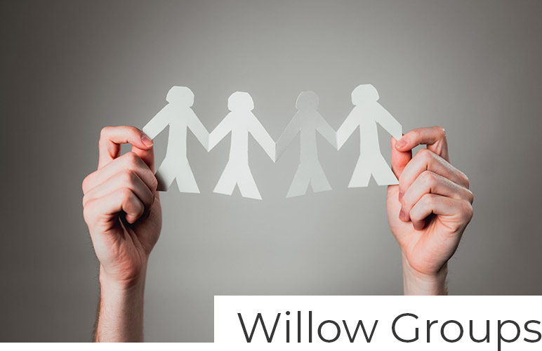willow groups image of people paper chain