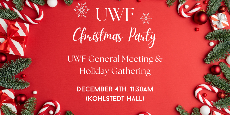 United Women in Faith (UWF) General Meeting and Holiday Gathering